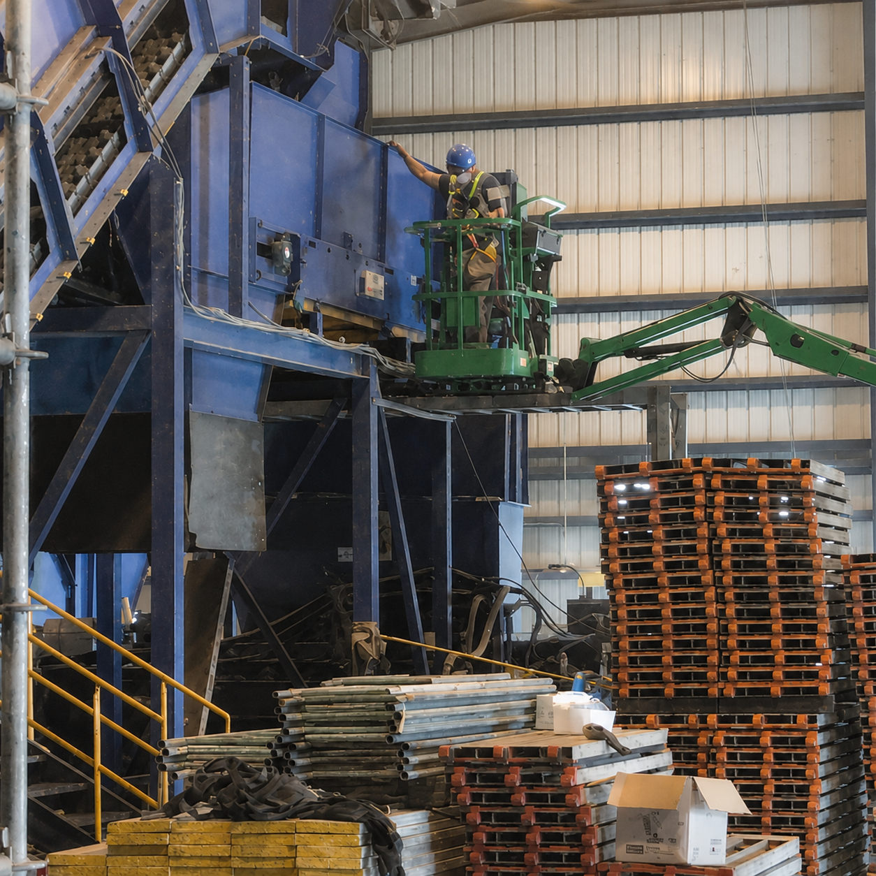 St. Lucie Recycling Plant - Fire-Commercial-Restoration