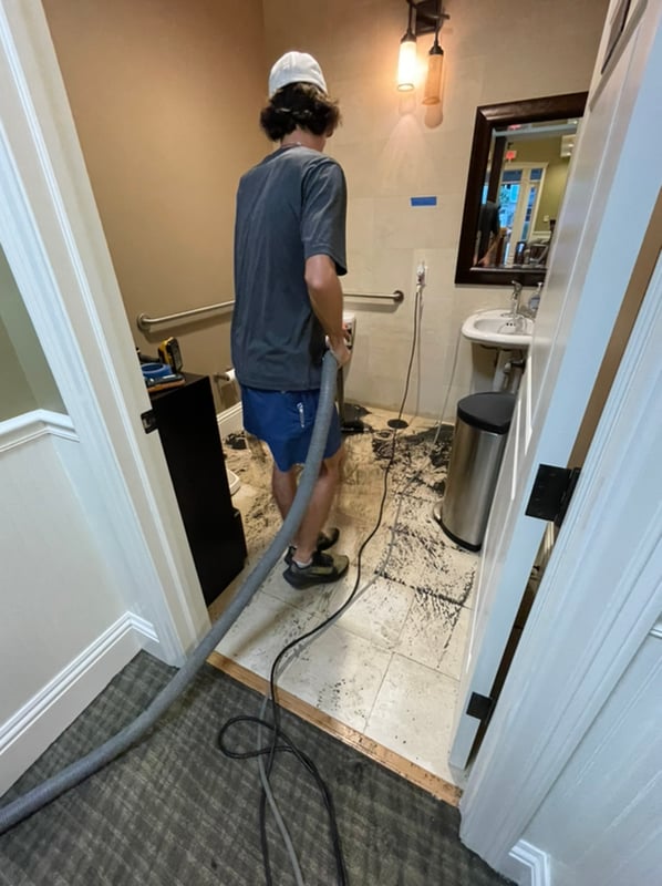 CPA Office-Flooding-Commercial-Water-Restoration -Health-Safety