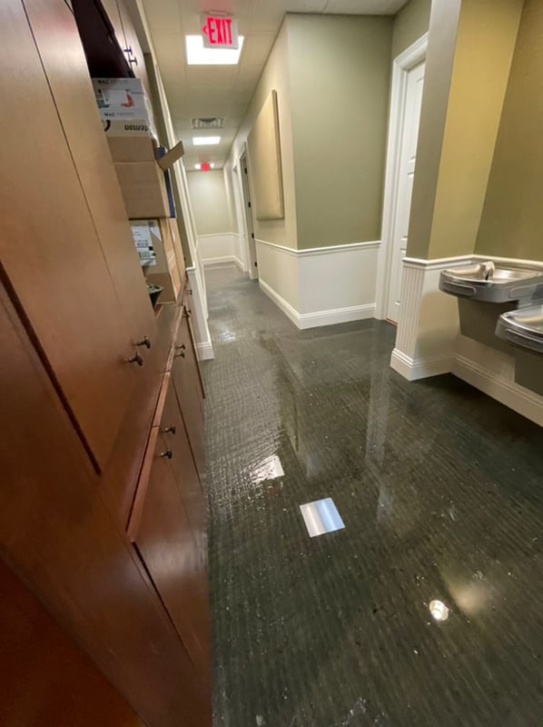 CPA Office-Flooding-Commercial-Water-Restoration -Health-Safety