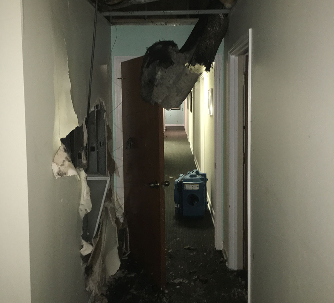 Univest building-Fire-Damage-Remediation 