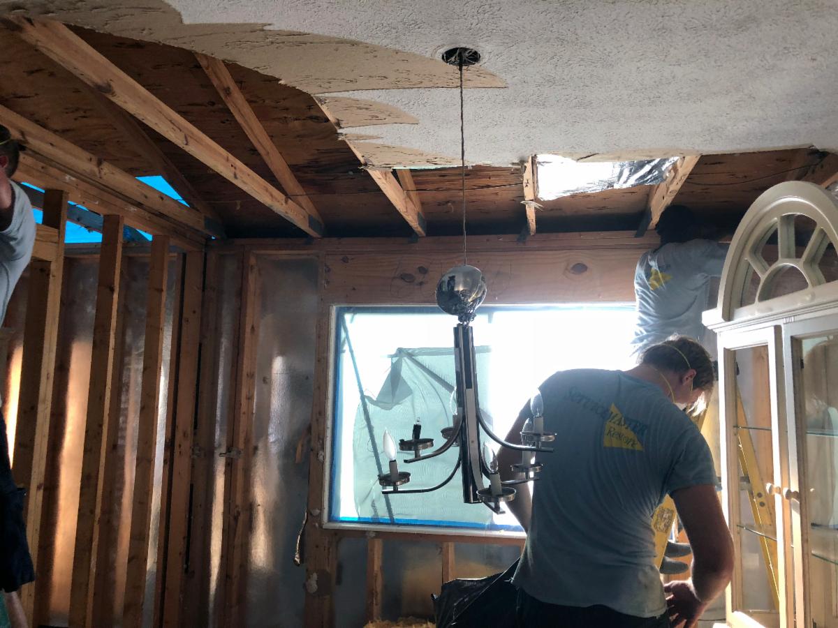 Hurricane Restoration- Panama Beach-Disaster Relief-Damage-Water