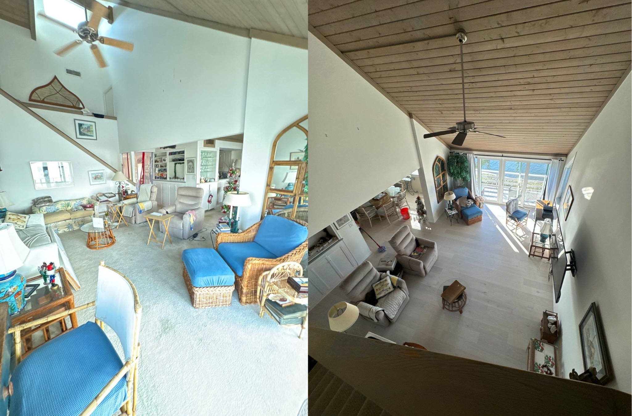 Living room remodel-Hidden Leak-Water Damage-Remediation-Full Restoration 