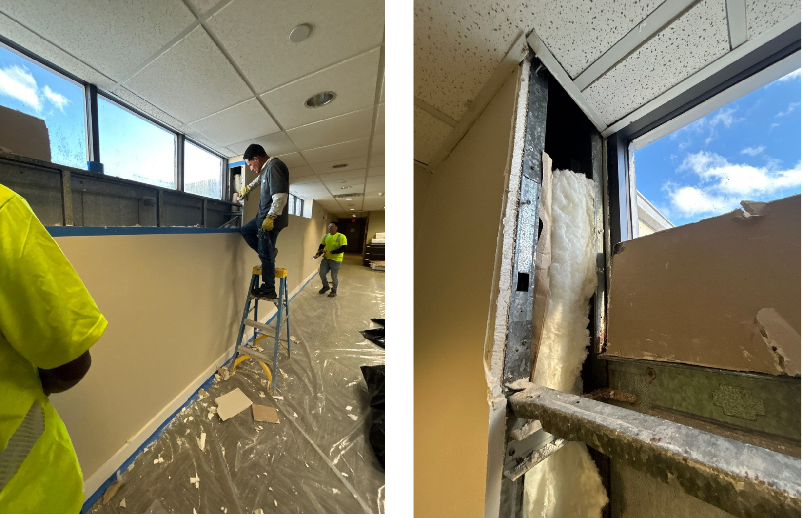 Removal of Affected Materials-Commercial Remediation-Large Large-Complete Restoration 