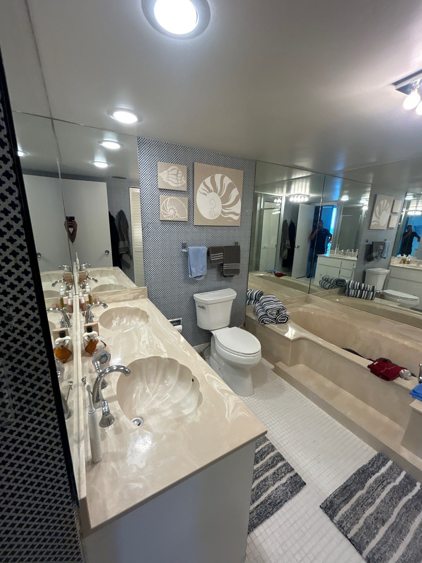 Water Damage-Bath remodel-Updated-Restoration-Reconstruction